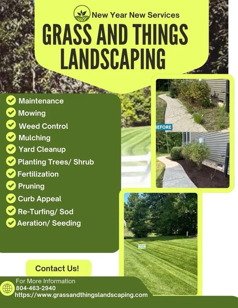 Local landscaping services in Highland Springs, VA by Grass N Things