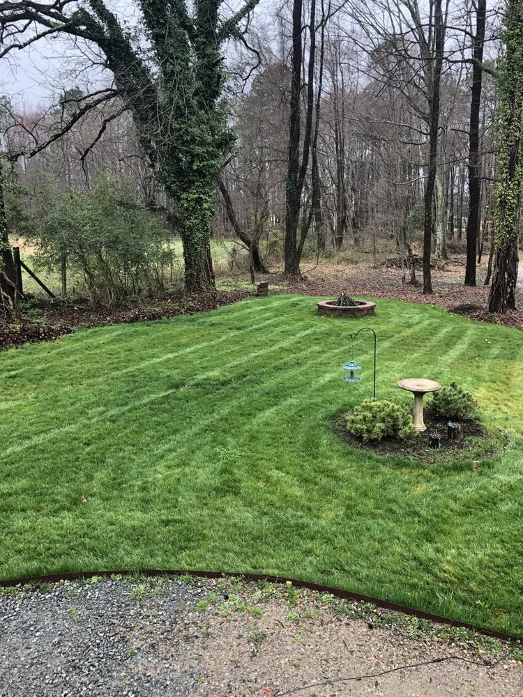 Expert lawn mowing service in Highland Springs, VA by Grass N Things