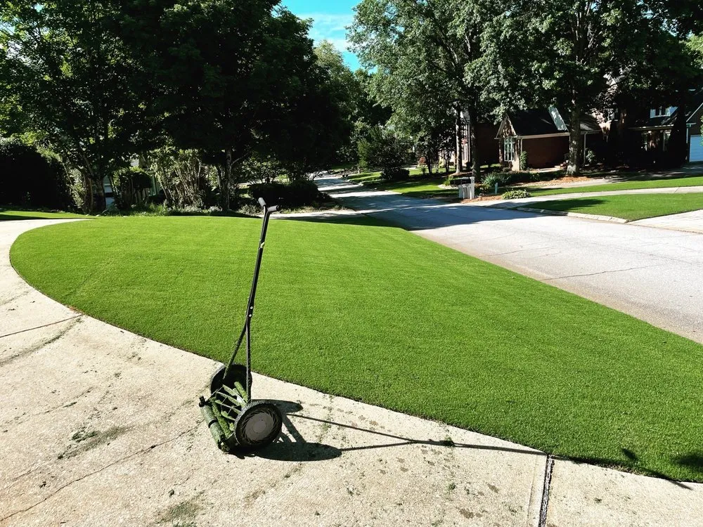 Trusted landscape installation in Greenville, SC by Grass Nerds