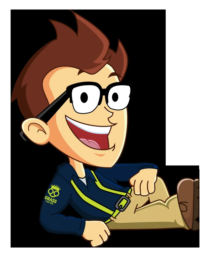 Top-rated lawn care service with custom design in Greenville, SC by Grass Nerds