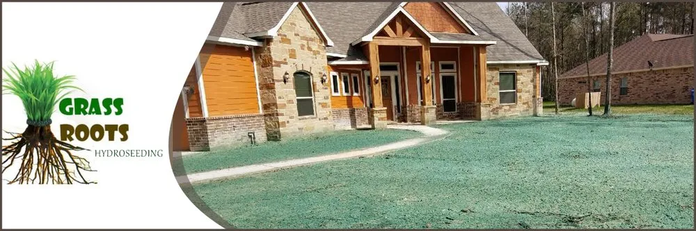 Professional landscape installation for outdoor upgrades across Bryan, TX - Grass Roots HydroSeeding