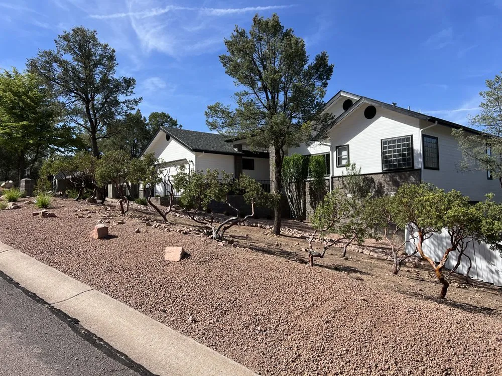 Affordable landscape installation in Payson, AZ by Grass Roots Landscape