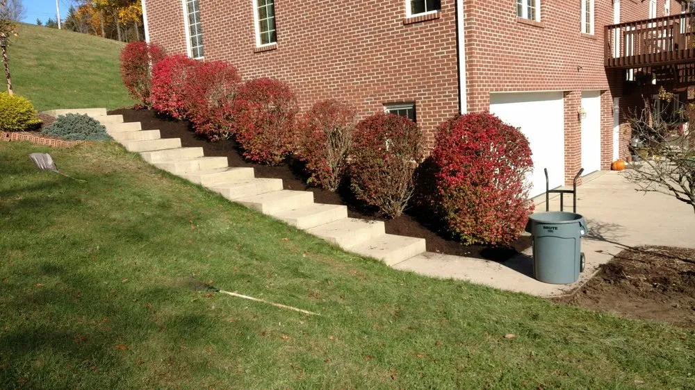Local garden landscaping for year-round maintenance in Pittsburgh, PA by Grass Roots Lawn Care Service
