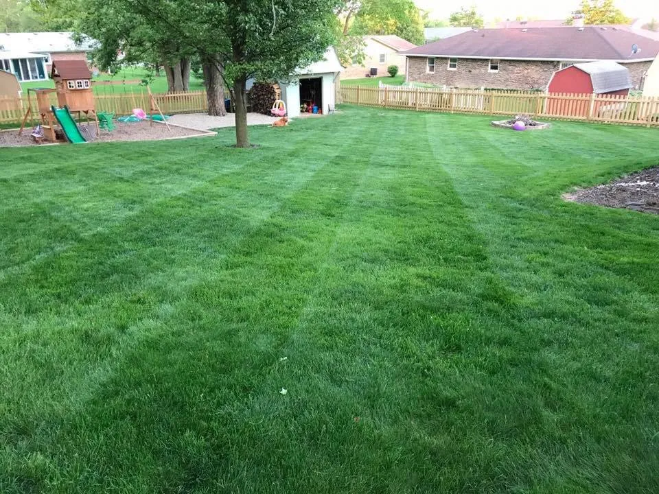 Custom landscape design with custom design across Brownsburg, IN - Grass Roots Lawn Service