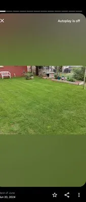 Grass Slayer Lawn Care Service Logo