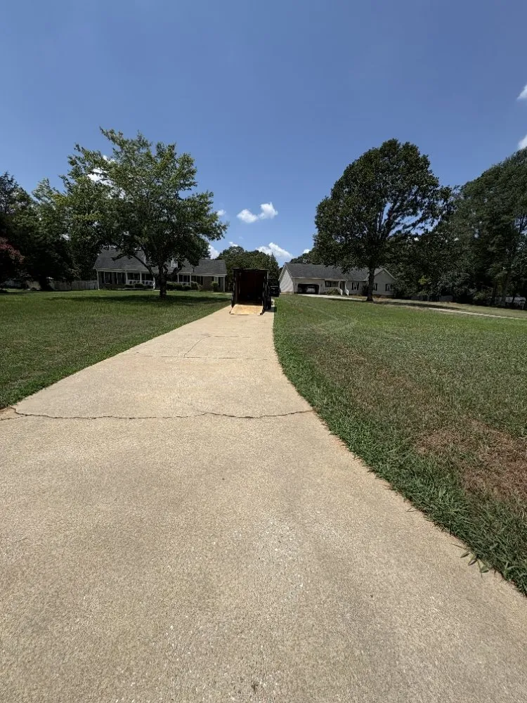 Professional lawn mowing service with custom design in Honea Path, SC by Grass Stoppers Landscaping