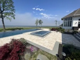 Professional lawn mowing service with custom design across Crownsville, MD - Grassbusters Landscaping