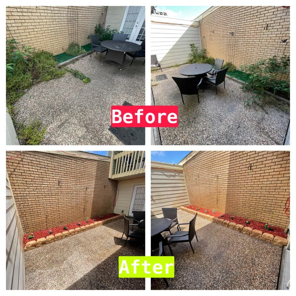 Affordable outdoor landscaping in Texas City, TX by GrassCutters