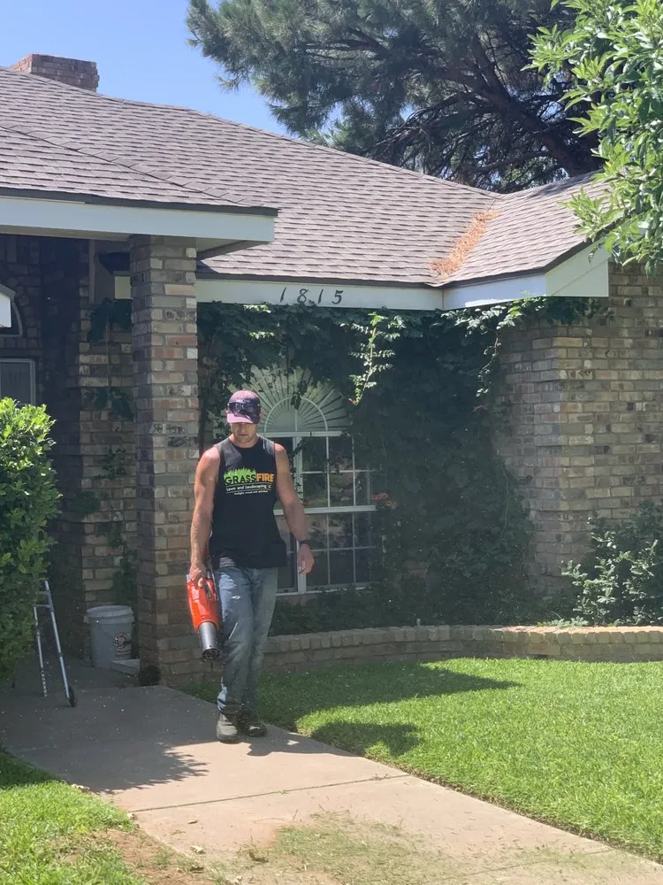 Reliable outdoor landscaping with custom design in Midland, TX by Grassfire Lawn and Landscaping