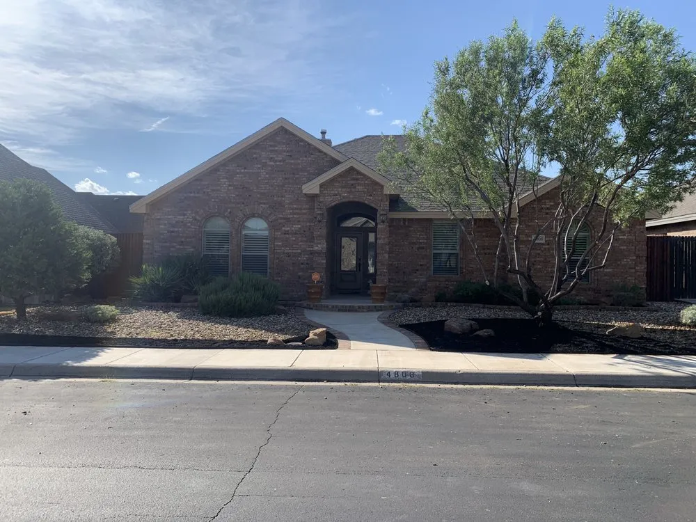 Affordable outdoor landscaping in Midland, TX by Grassfire Lawn and Landscaping