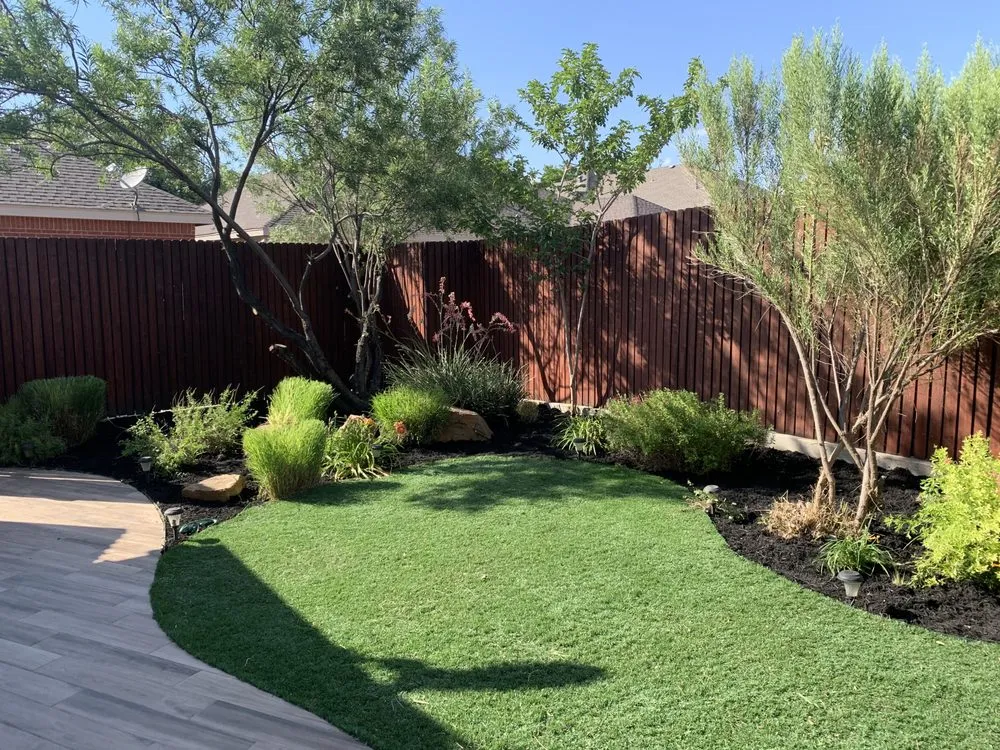 Trusted landscape installation for beautiful yards in Midland, TX by Grassfire Lawn and Landscaping