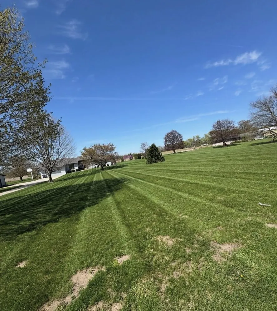 Professional garden landscaping in Elkhart, IN by GrassGurus Lawn Solutions
