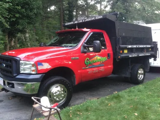 Grasshoppa Lawn Care Logo