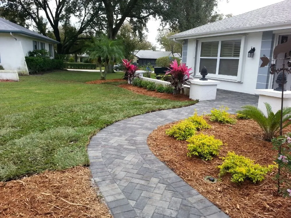 Reliable landscape design for beautiful yards in Clearwater, FL by Grasshopper