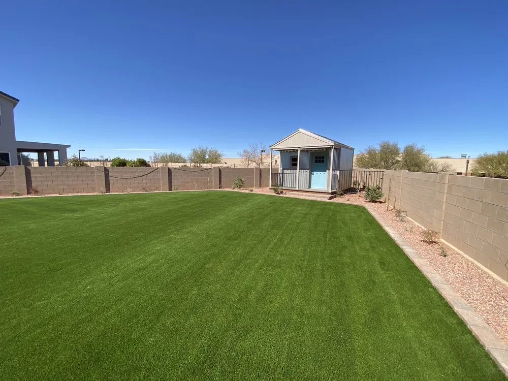 Custom yard cleanup service for outdoor upgrades across Huachuca City, AZ - Grasshopper Landscaping & Maintenance