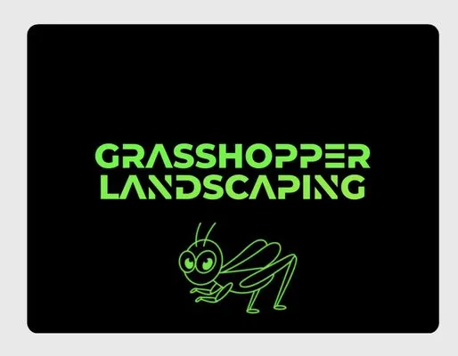 Grasshopper Landscaping Logo