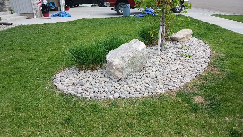 Affordable landscape design in Idaho Falls, ID by Grasshopper Lawncare and Landscaping