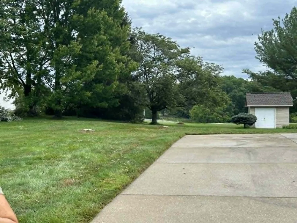 Custom residential landscaping in Bloomington, IN by Grasshopper Tree & Landscape