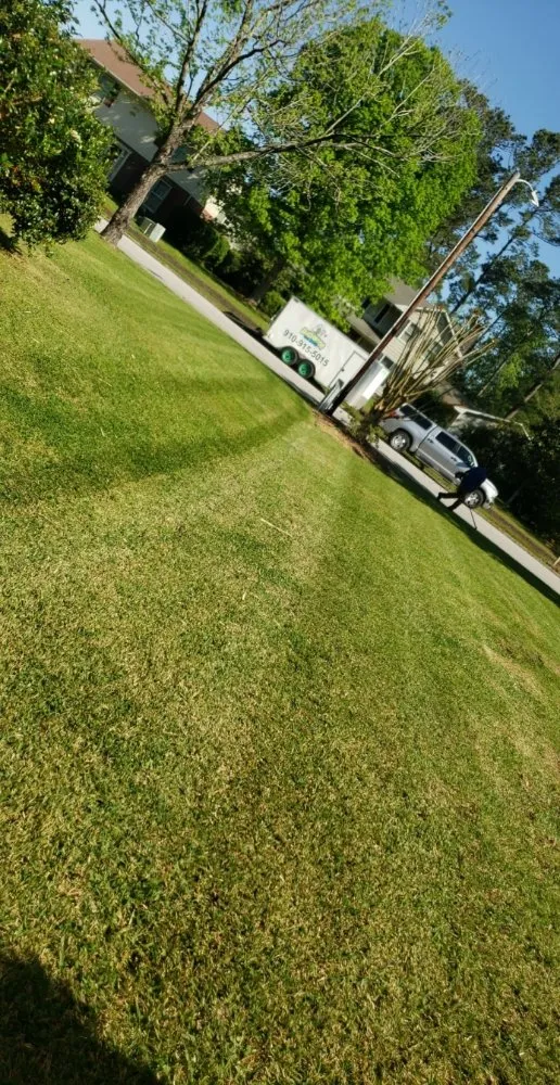 Expert landscape installation in Richlands, NC by Grasshoppers Lawn Service