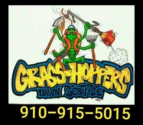 Grasshoppers Lawn Service Logo