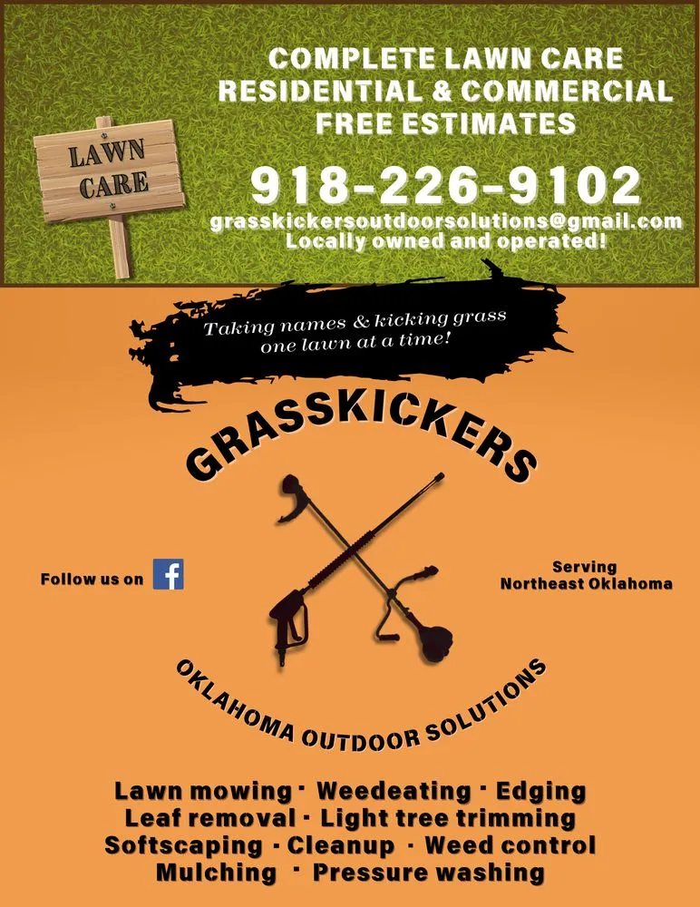 Custom residential landscaping in Claremore, OK - Grasskickers Oklahoma Outdoor Solutions