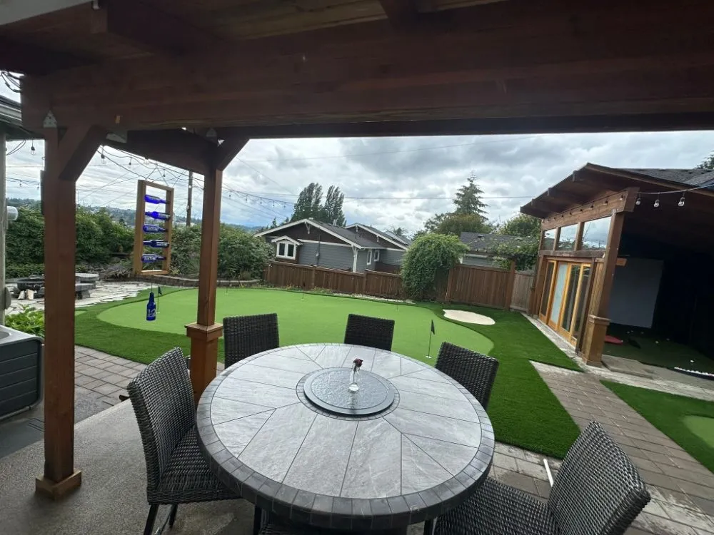 Affordable outdoor landscaping in Renton, WA - GrassLand- Synthetic Turf