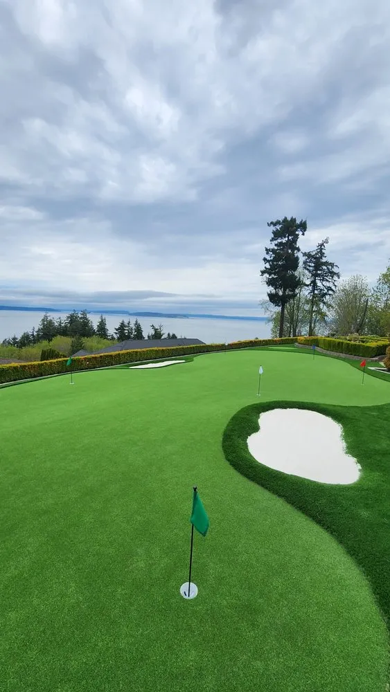 Custom residential landscaping near you in Renton, WA by GrassLand- Synthetic Turf