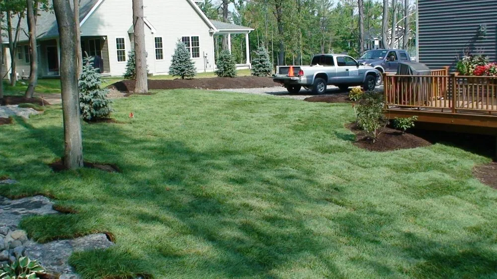 Expert landscape installation for residential properties in Freeville, NY by Grassmasters Landscaping