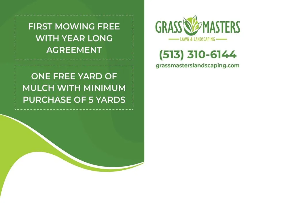 Trusted yard maintenance with custom design across Fairfield, OH - GrassMasters Lawn and Landscaping