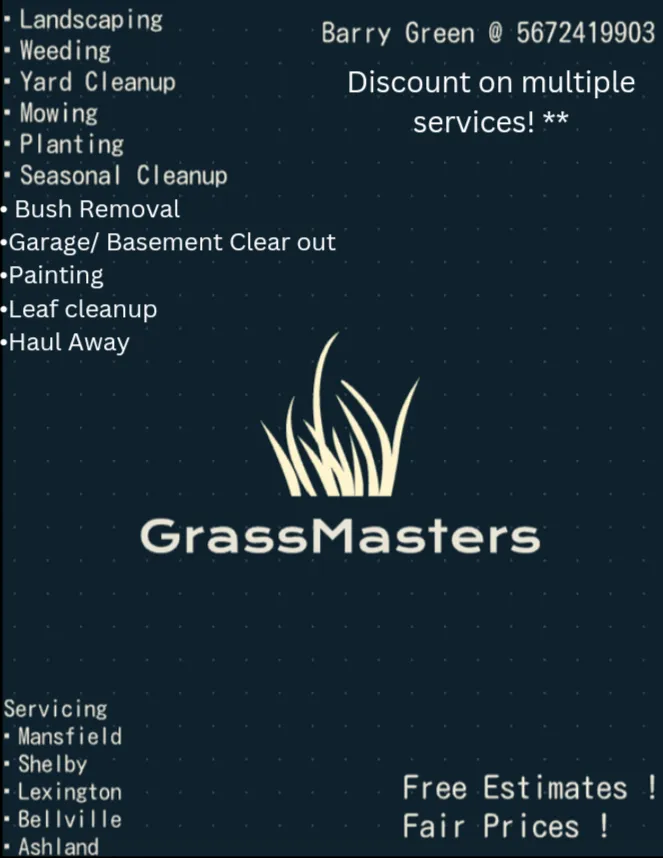 Local yard cleanup service in Ontario, OH by GrassMasters