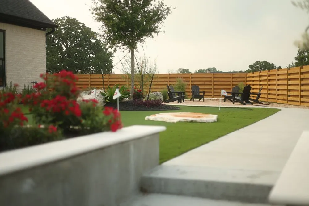 Affordable landscaping services for year-round maintenance in College Station, TX by Grassroots