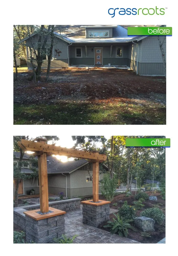 Custom lawn care service in Eugene, OR by GrassRoots Landscape