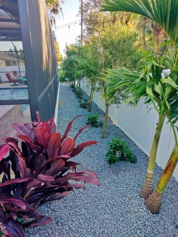 Professional landscape design in New Smyrna Beach, FL by Grassroots Tree, Landscape, & Loader Services