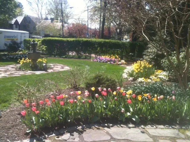 Custom landscape installation in Hummelstown, PA by Grassworks