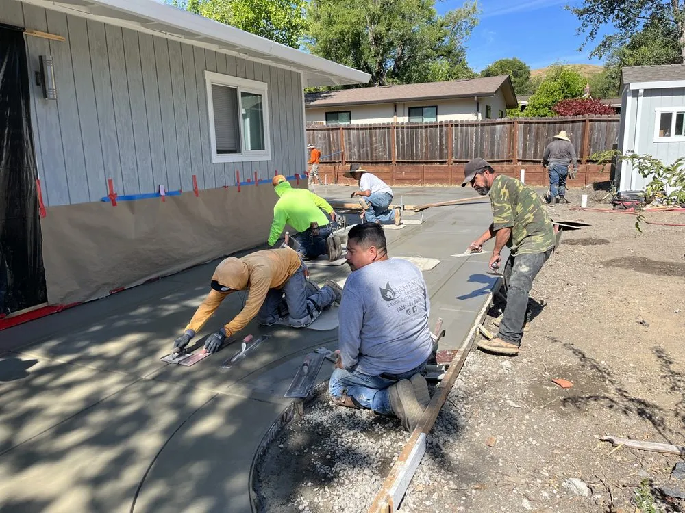 Custom landscape design with custom design across Concord, CA - Grassworks Landscape