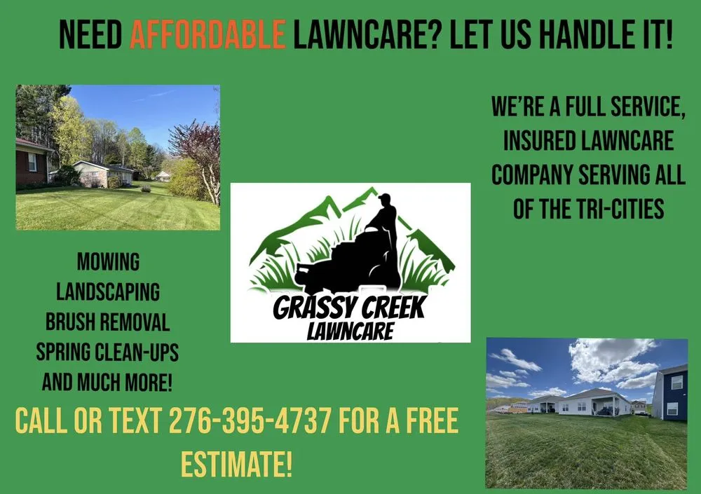 Affordable residential landscaping near you in Bristol, VA by Grassy Creek Lawncare