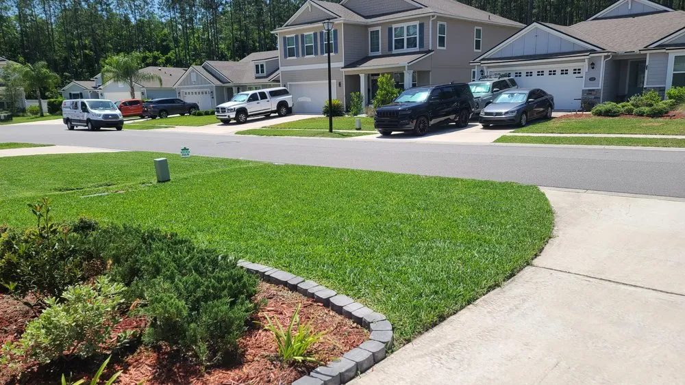 Custom outdoor landscaping in Saint Augustine, FL by Grassy Gator Lawn Care