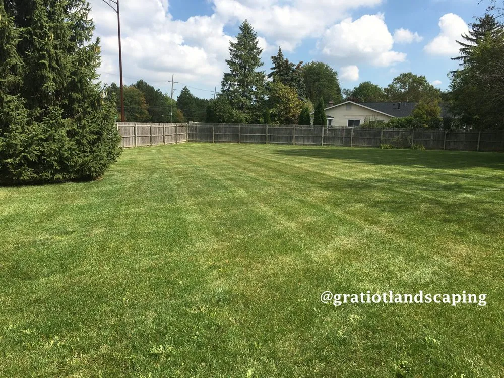 Professional lawn mowing service for beautiful yards across Clinton Township, MI - Gratiot Landscaping