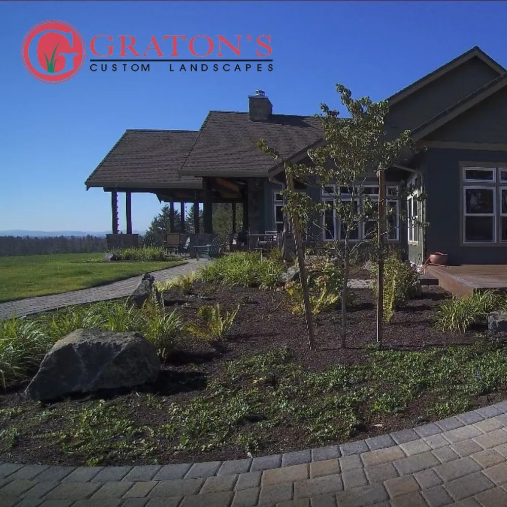 Reliable garden landscaping in Junction City, OR by Gratons Custom Landscaping