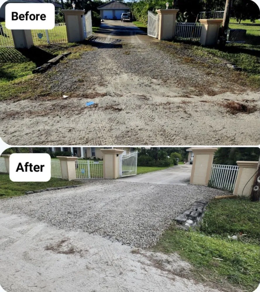 Affordable garden landscaping for beautiful yards in Loxahatchee, FL by Gravel Works