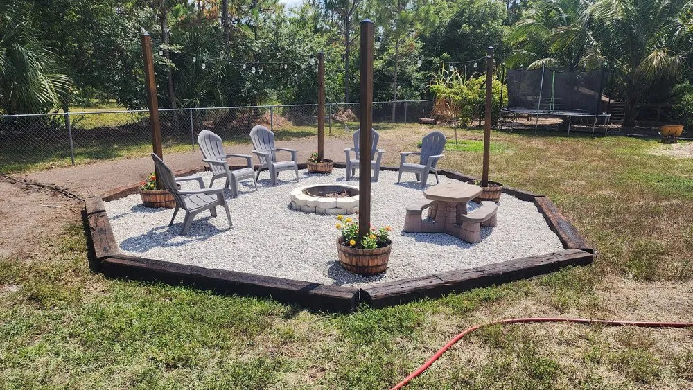 Custom landscaping services in Loxahatchee, FL by Gravel Works