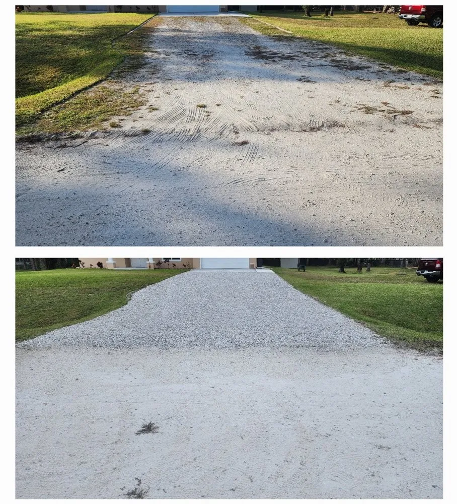 Top-rated yard cleanup service for homes in Loxahatchee, FL by Gravel Works