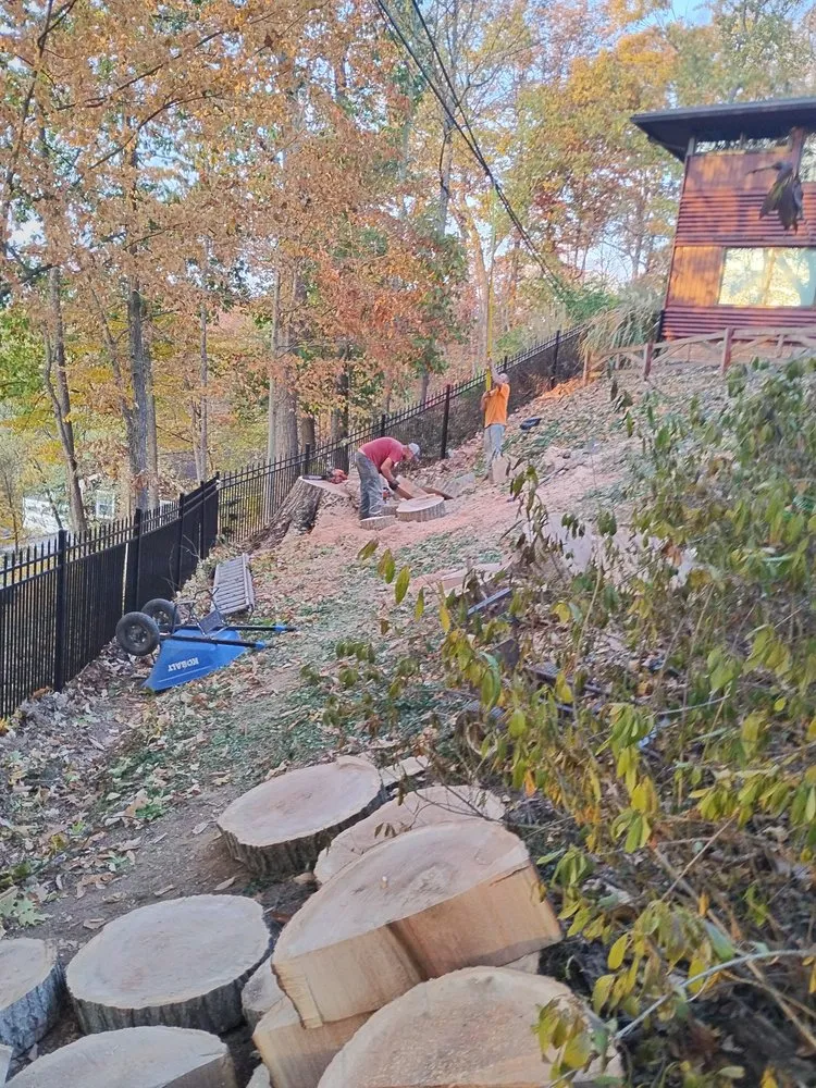 Custom landscaping services with custom design in Alum Creek, WV by Gravely,s Tree and Lawn services