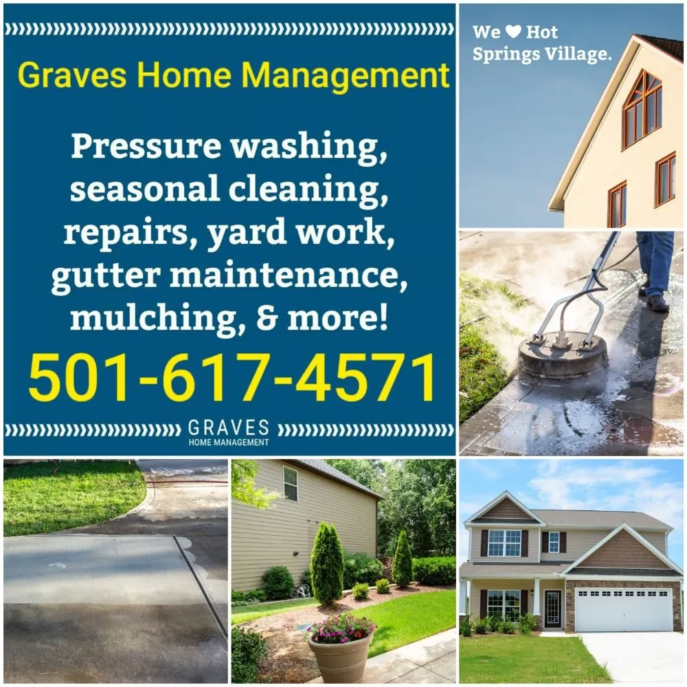 Reliable yard maintenance experts serving Hot Springs Village, AR - Graves Home Management