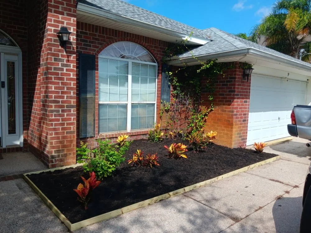 Affordable residential landscaping with custom design in Palm Coast, FL by Graves Landscaping And Design