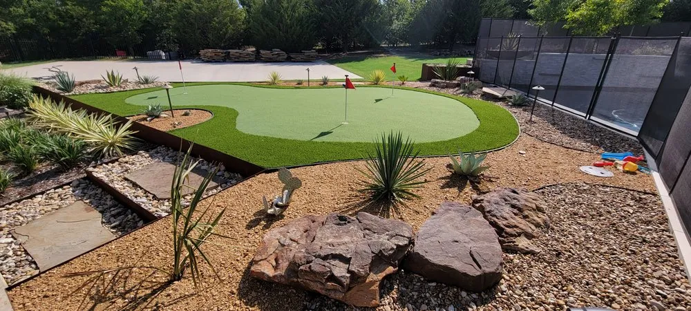 Expert garden landscaping for homes across Rockwall, TX - Graves Pools and Outdoor Living