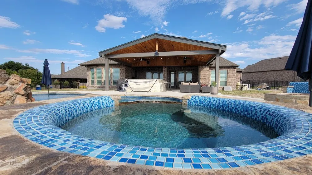 Custom yard cleanup service in Rockwall, TX by Graves Pools and Outdoor Living