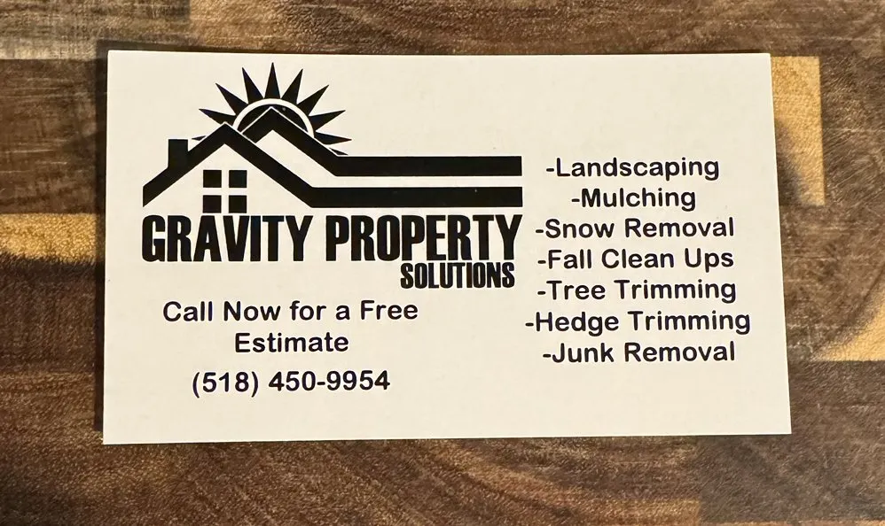 Trusted outdoor landscaping near you in Ballston Spa, NY by Gravity Property Solutions