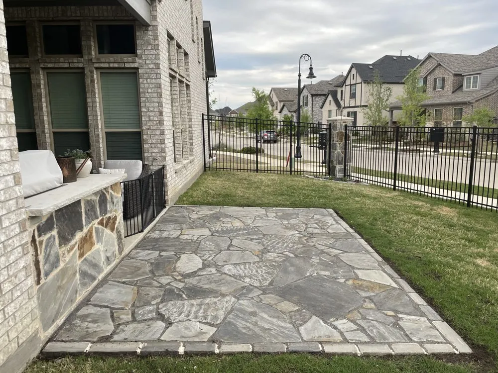 Custom lawn mowing service in Euless, TX by Grawe Landscaping and Excavating