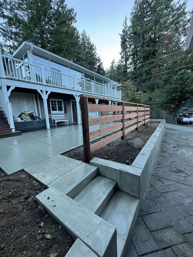 Expert garden landscaping for outdoor upgrades across Morgan Hill, CA - Gray Concrete